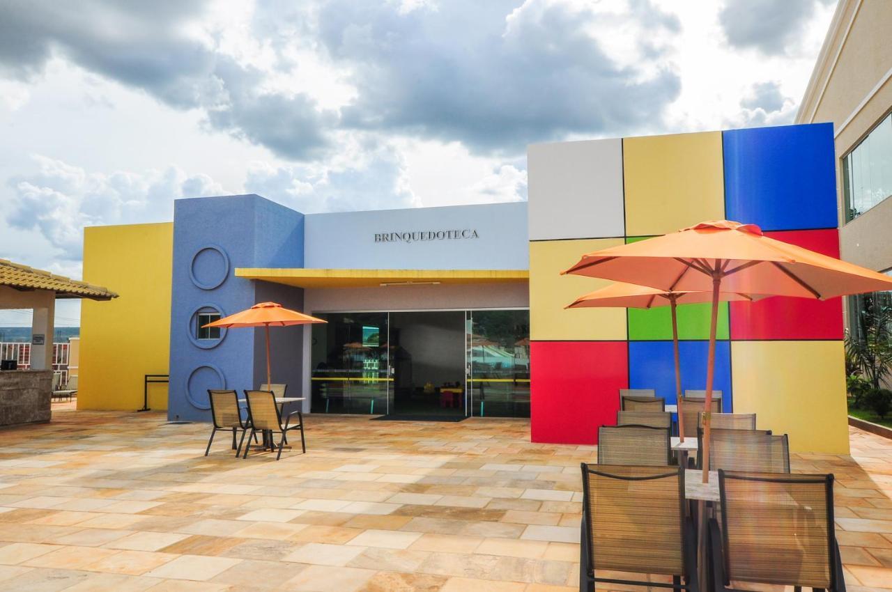 Di Roma Lacqua Caldas Novas Park 24H, Com Roupas De Cama E Banho Luaran gambar