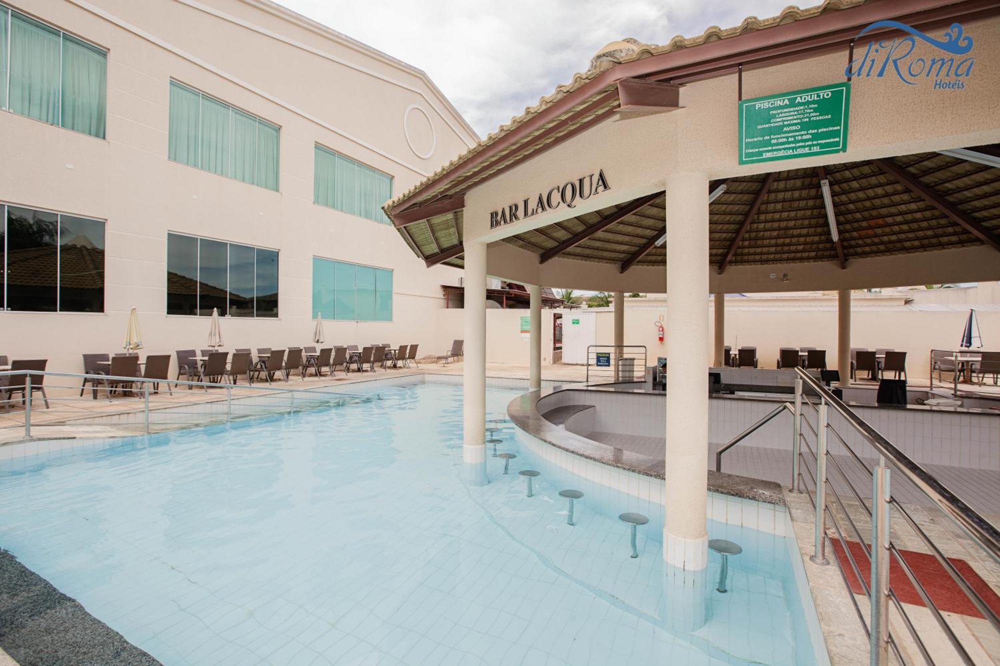 Di Roma Lacqua Caldas Novas Park 24H, Com Roupas De Cama E Banho Luaran gambar